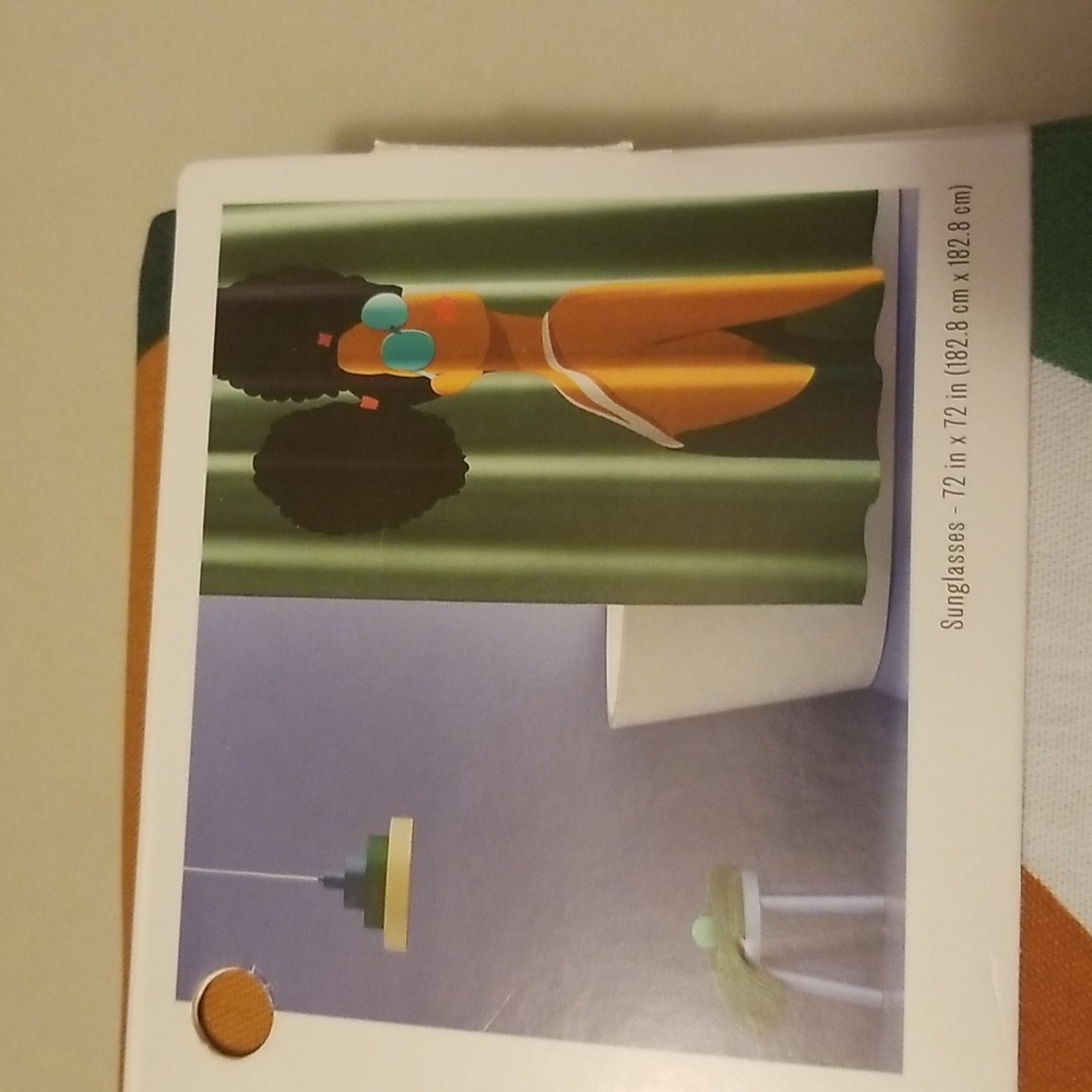 Room Essentials Shower Curtain - Picture 2 of 5